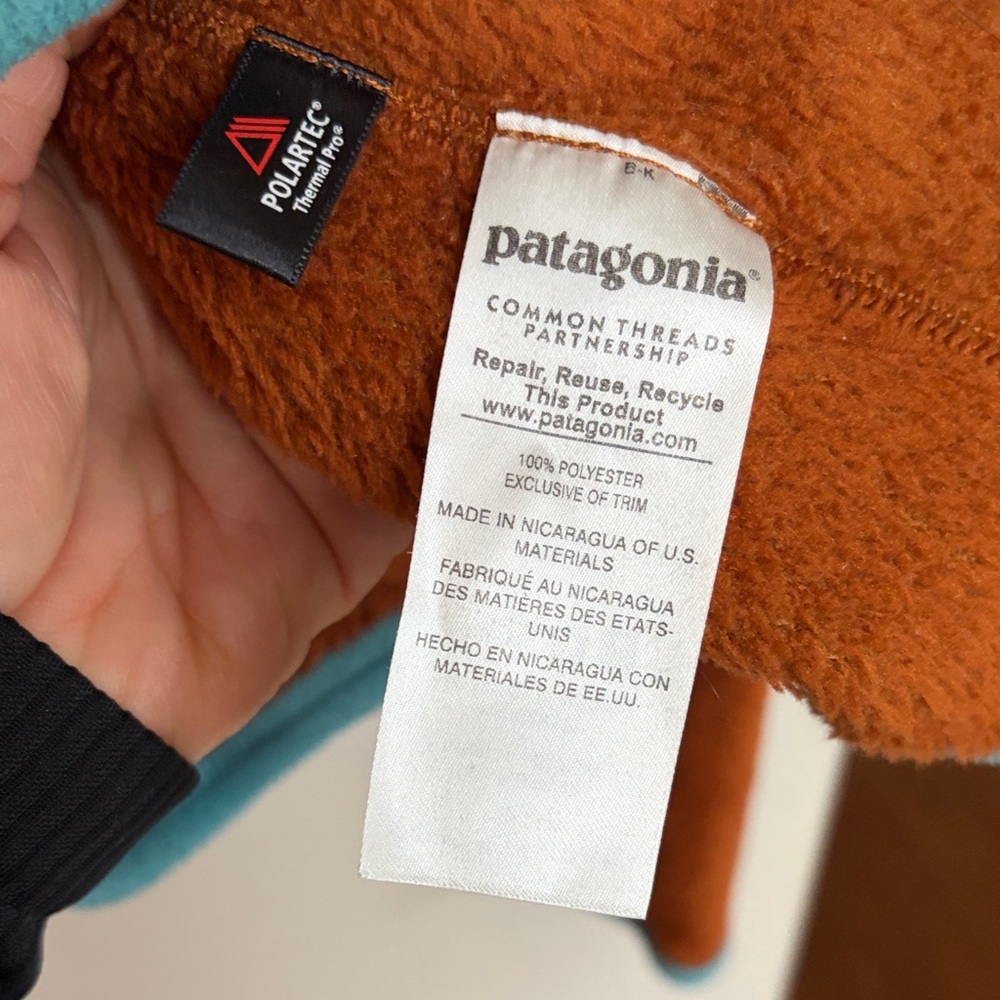 Patagonia Re-Tool‎ Snap-T Fleece Pullover Style 25442 - Picture 5 of 7